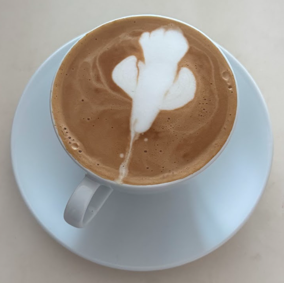 Latte Art Tulip